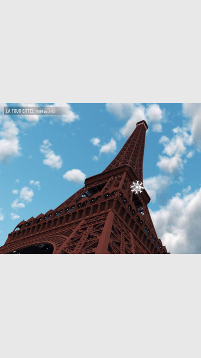 Paris 3D : la tour Eiffel