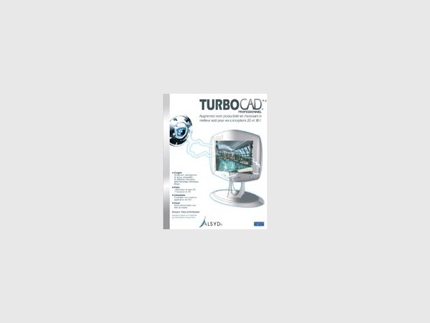 ALSYD présente la nouvelle version de TURBOCAD, la solution de CAO en 2D et 3D alliant puissance, rapidité et précision... à un prix accessible
