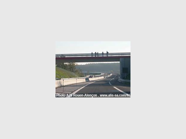 A28 : ouverture aux voitures du tron&ccedil;on Rouen-Alen&ccedil;on