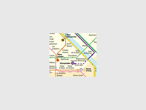 Nouvelle station de métro à Paris