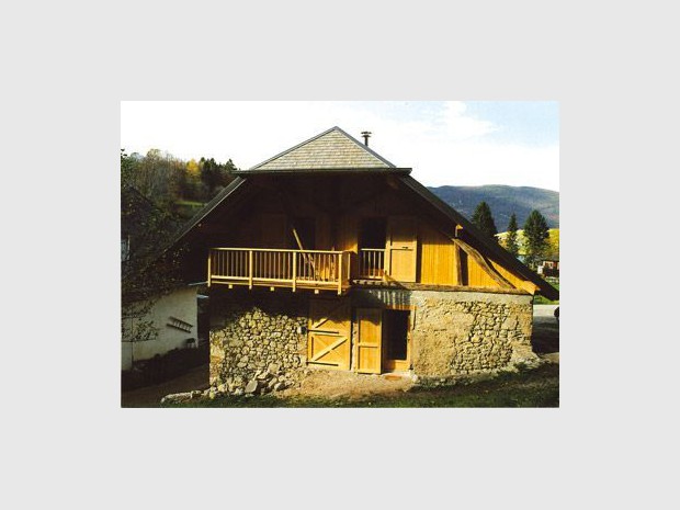 <b>R&eacute;habilitation d'une ancienne grange &agrave; La Thuile (73) </b>
