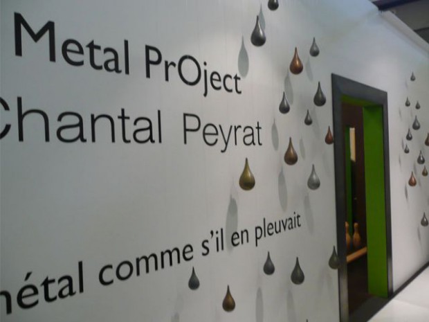 Le métal revisité par Metal Project & Chantal Peyr