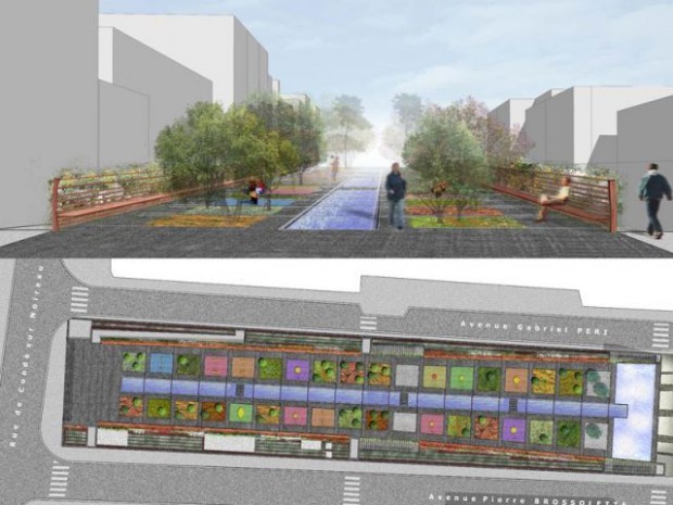 Plan du jardin du centre Plan du jardin du centre