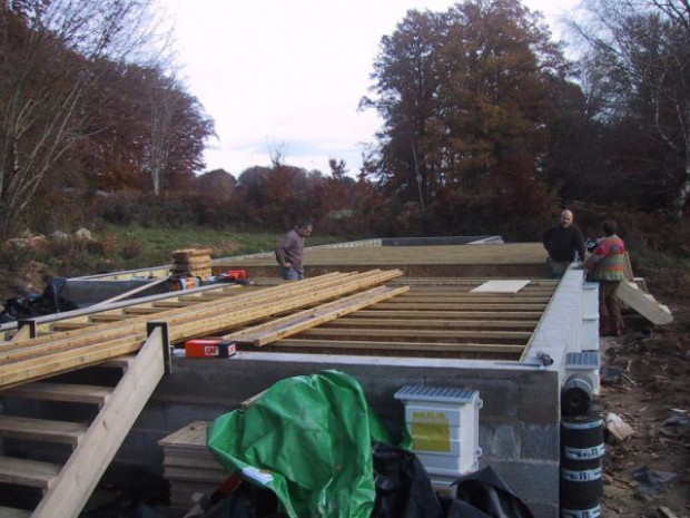 Reportage limoge chantier - maison bois - ODTM construction - étape 5