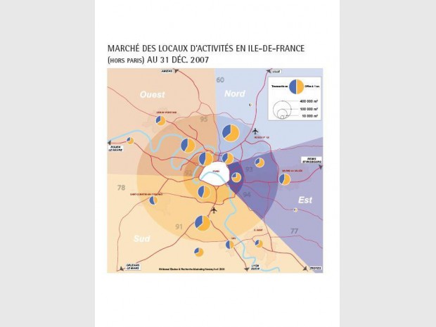 Le Marché des locaux d'activités en Ile-de-France