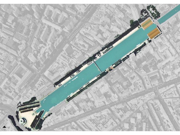 Plan, vue de haut Plan, vue de haut