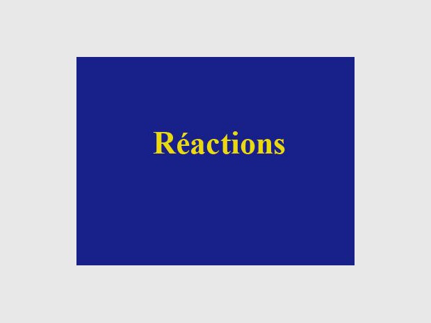 Reactions