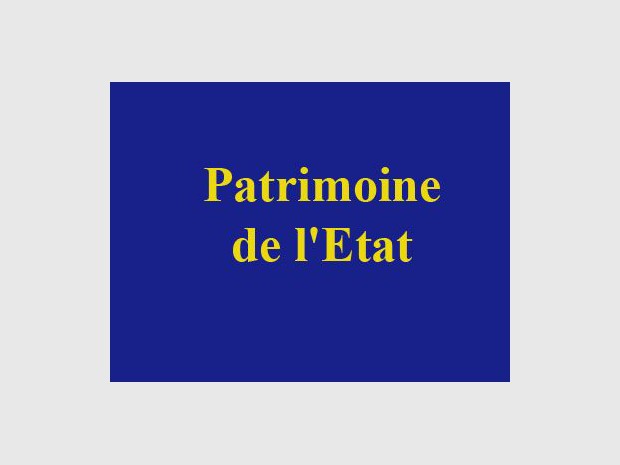 Patrimoine de l'Etat