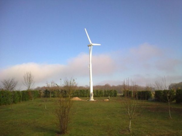 Une éolienne dans mon jardin