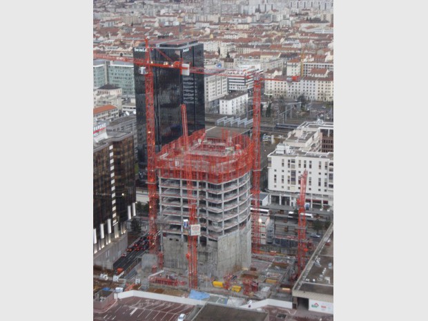 Tour Oxygène en chantier