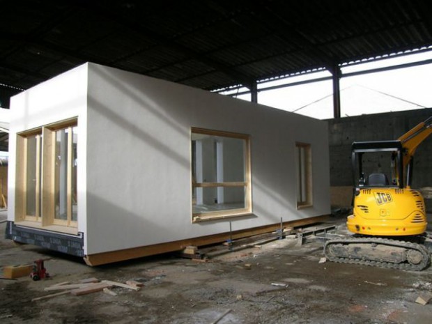 Maison écologique à modules