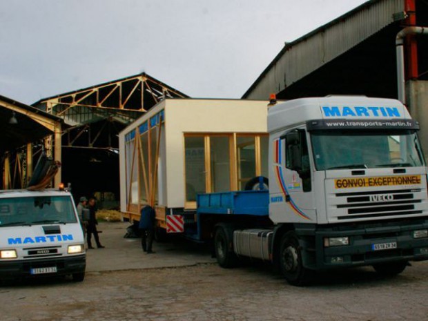 Maison écologique à modules