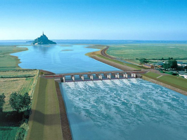 Barrage Mont-Saint-Michel