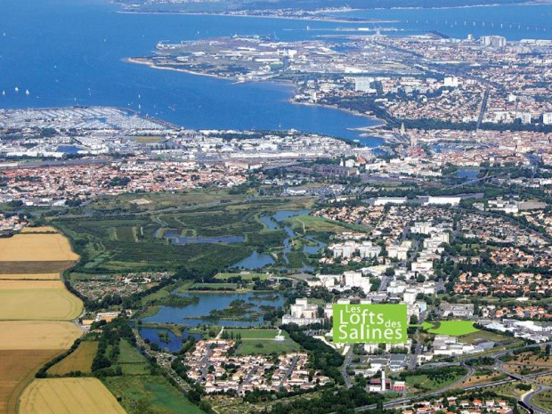 La Rochelle Vue du ciel