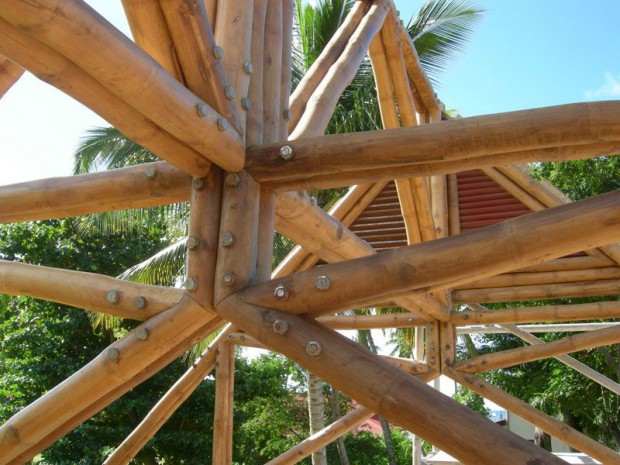 Maison bambou