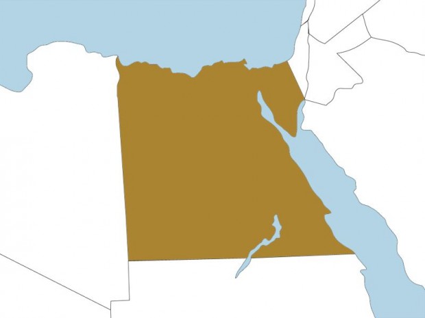 Carte egypte