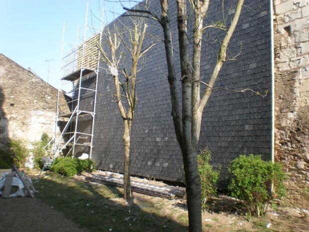 Chantier à Angers