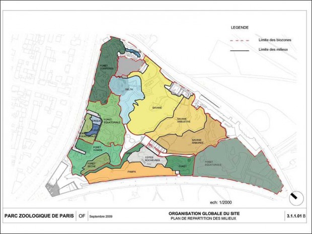 Zoo de vincenne plan serre