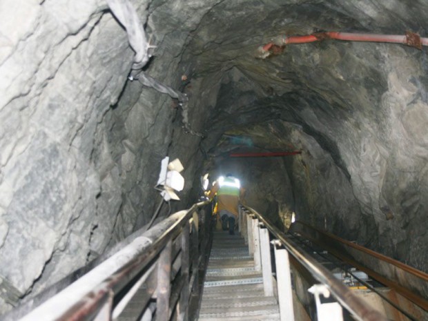 Chantier Mer de Glace Chamonix 