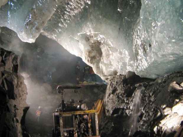 Chantier Mer de Glace Chamonix 