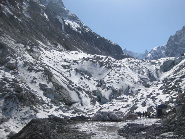 Chantier Mer de Glace Chamonix 