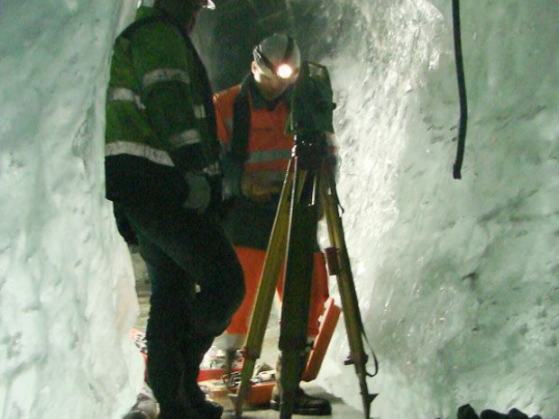 Chantier Mer de Glace Chamonix 