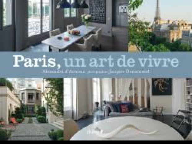 Couverture livre Paris un art de vivre