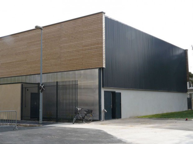 Solarwall gymnase fontainebleau