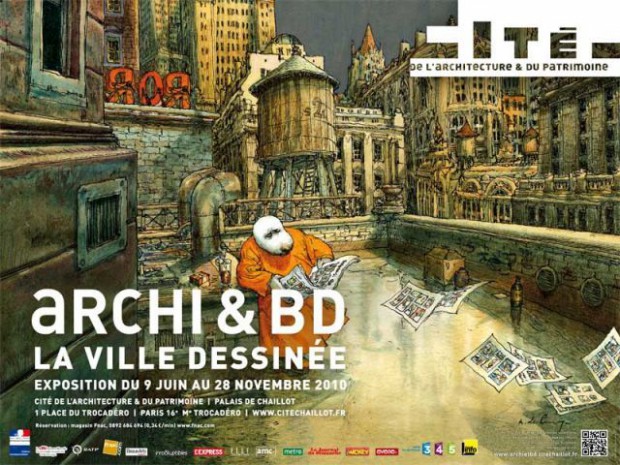 Archi et BD, La ville dessinée