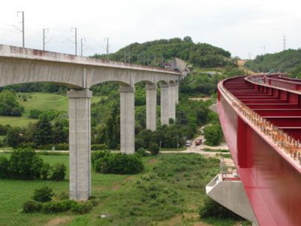 Viaduc cotiere près de lyon