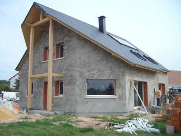 Maison bio climatique