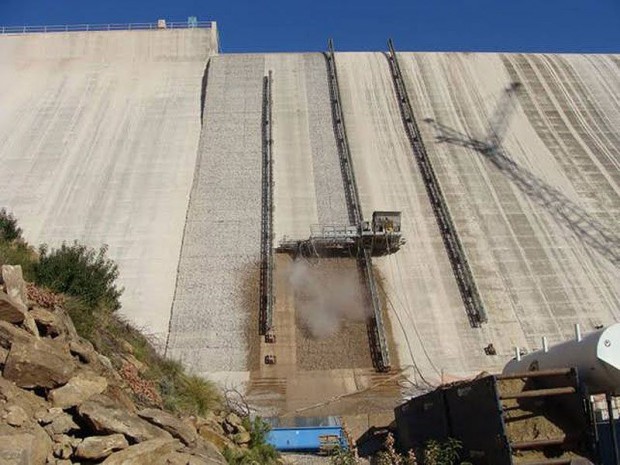 Barrage californie