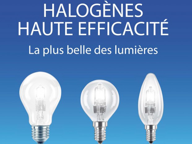 Halogènes haute efficacité