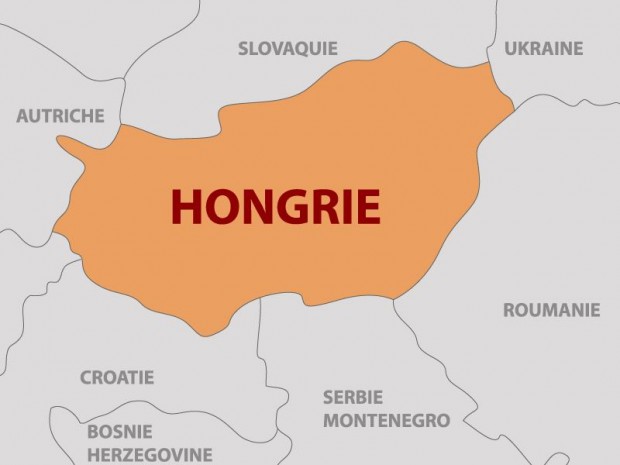 Carte hongrie