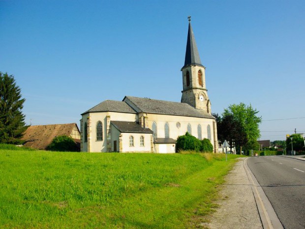 Eglise photovoltaique