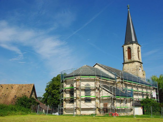 Eglise photovoltaique