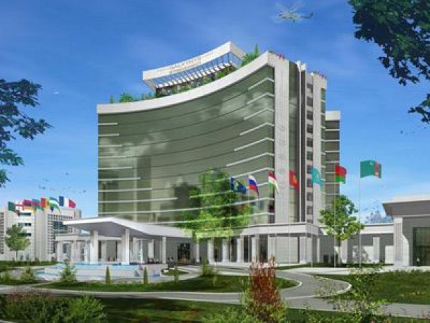 Bouygues hôtel Turkménistan