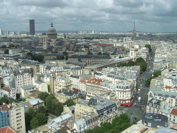 Paris vue du ciel