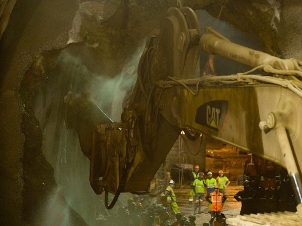 Chantier second tube toulon