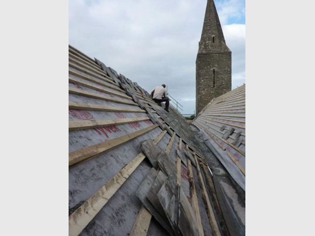 Eglise travaux 13ème siècle cornouailles