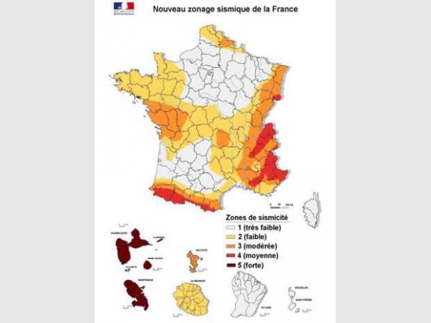 Zonage de l'aléa sismique