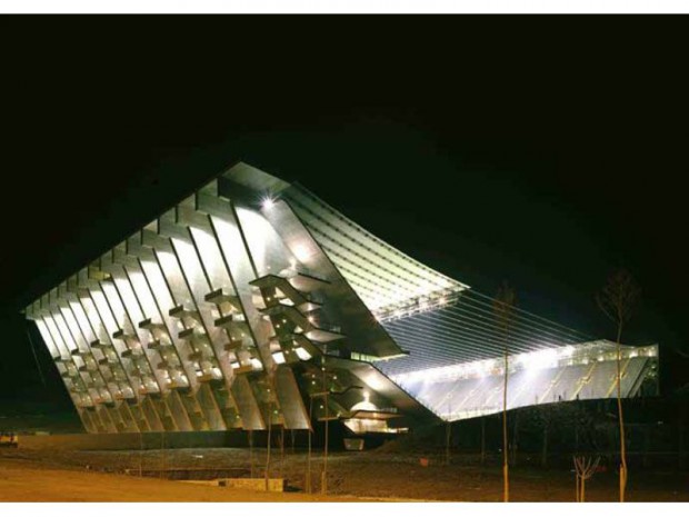 Stade Braga de nuit