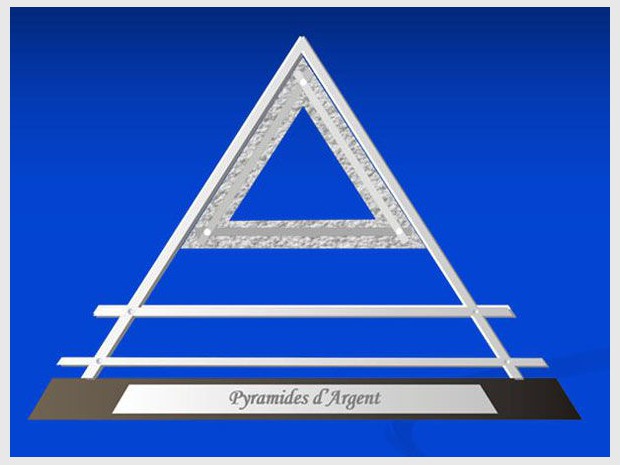 Pyramide argent