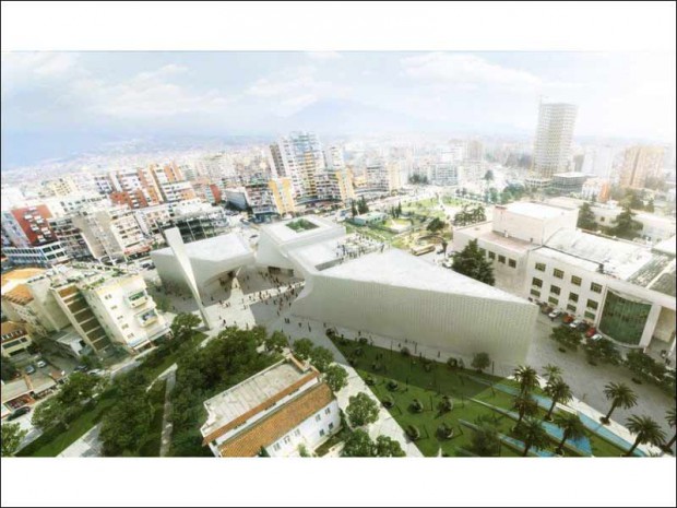 Centre culturel Tirana - Albanie
