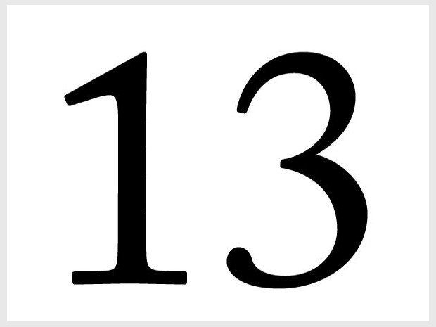 13