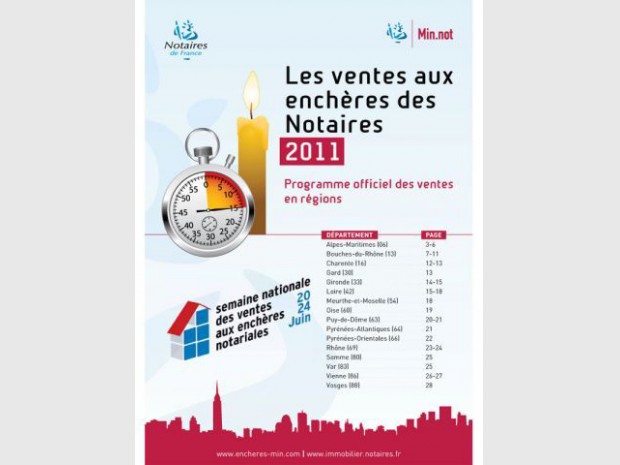 Semaine encheres notariales 2011