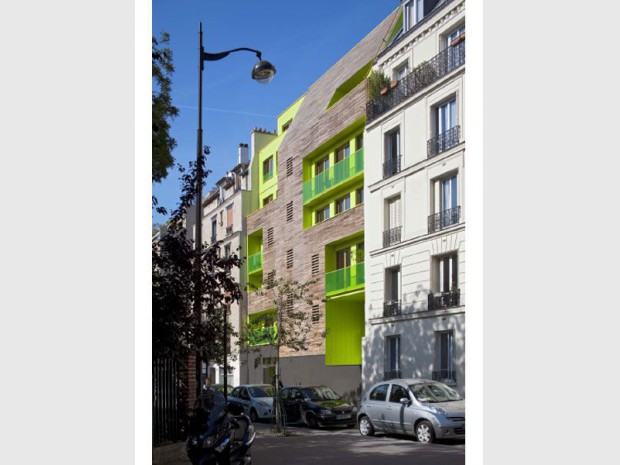 Des logements colorés