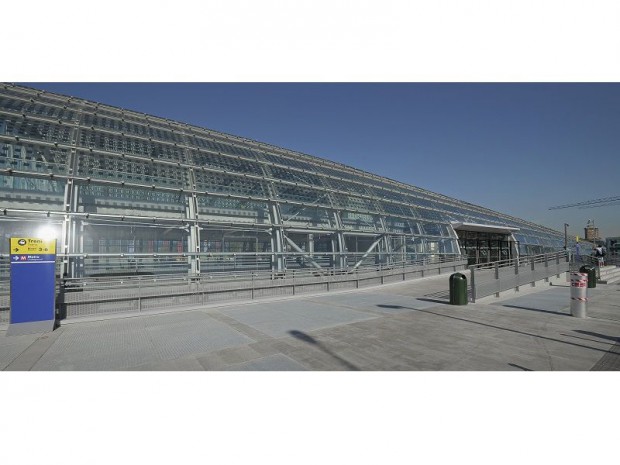 Gare TGV Turin extérieur