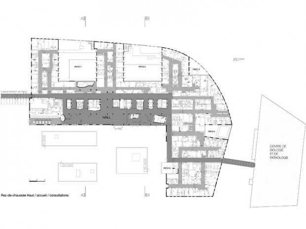 Hopital Croix-Rousse plan