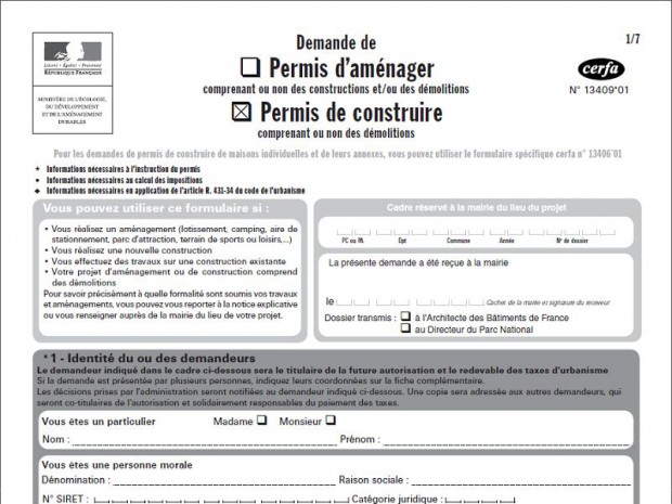 Permis de modifier un erp